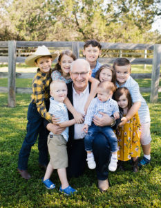Mark Dorazio and his grandchildren